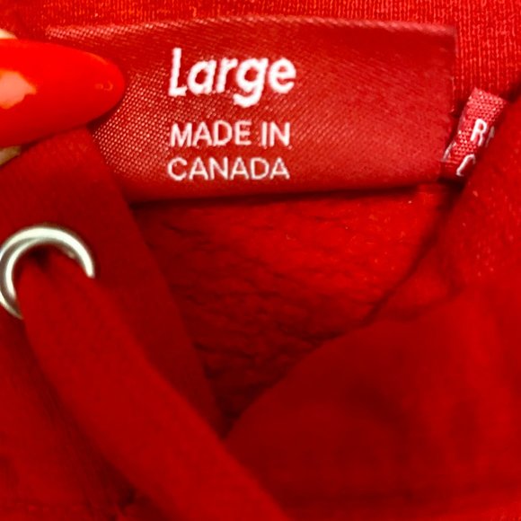 Supreme Red We Wanted To Be Known Hoodie Large - Picture 3 of 4